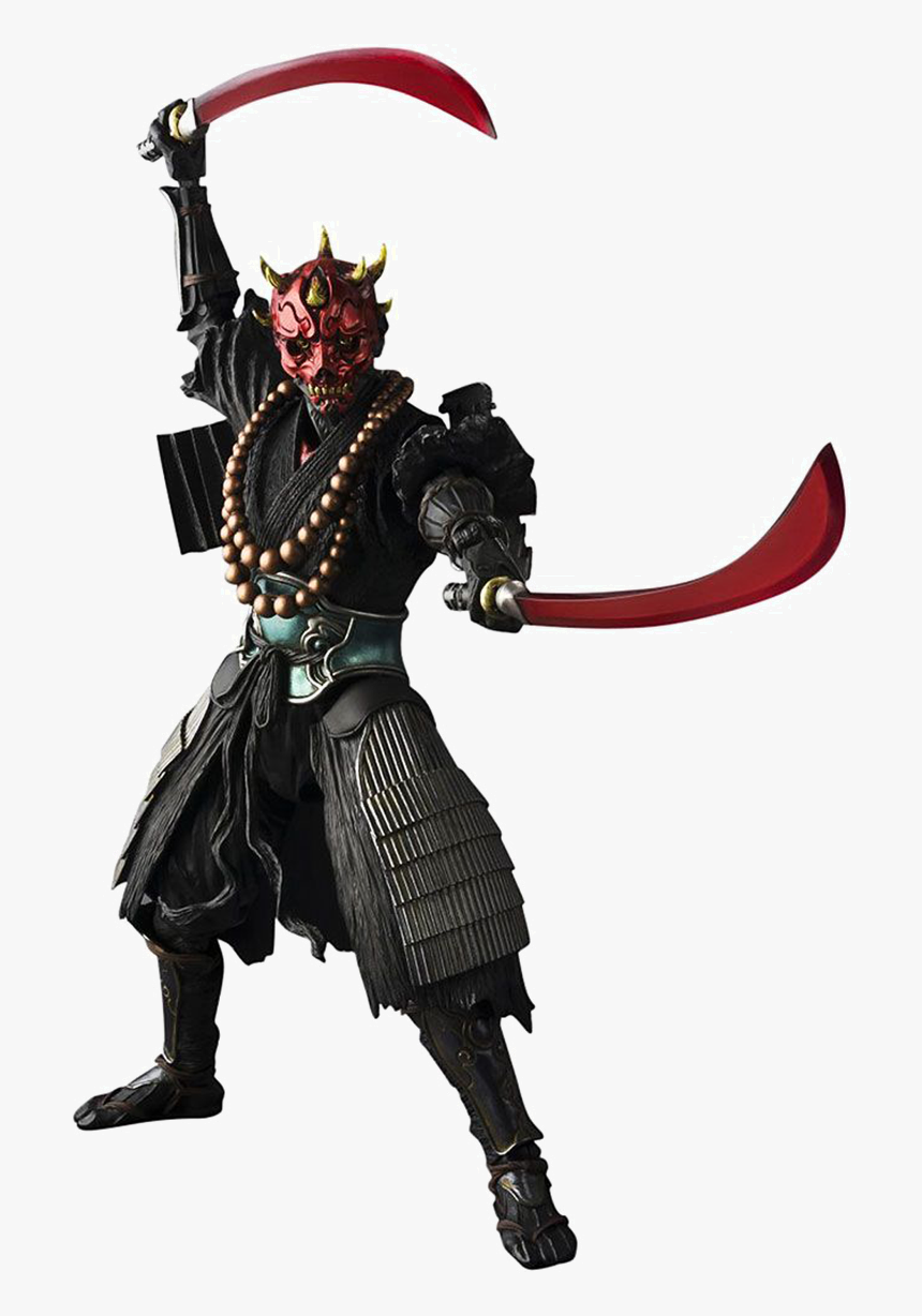 Darth Maul Samurai Figure, HD Png Download