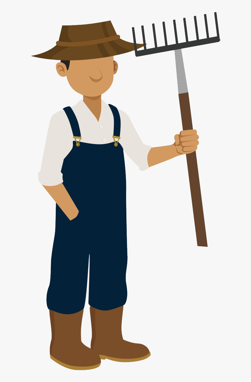 Farmer - Transparent Background Farmer Clipart Png, Png Download