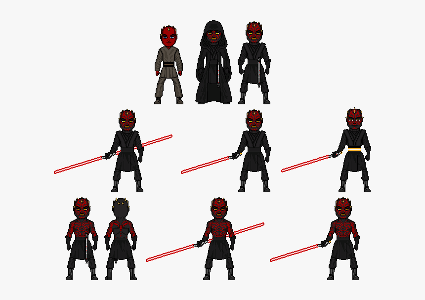 Darth Maul By Theo Kyp Serenno - Action Figure, HD Png Download