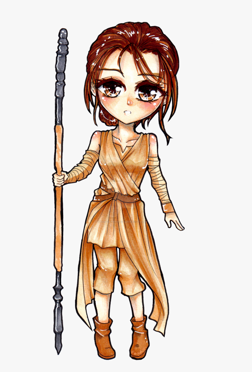 Rey Finn Darth Maul Bb-8 Star Wars, HD Png Download