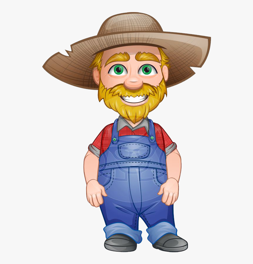 Farmer Transparent Background - Farmer Clipart Png, Png Download
