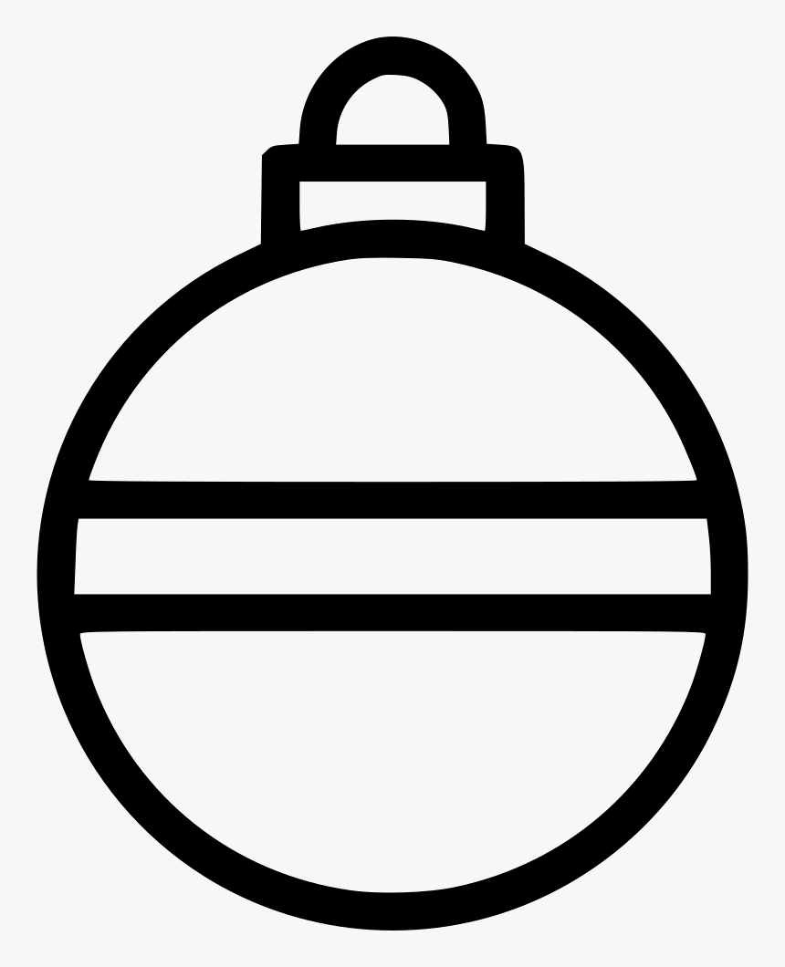 Christmas Ball - Christmas Ball Icon Png, Transparent Png
