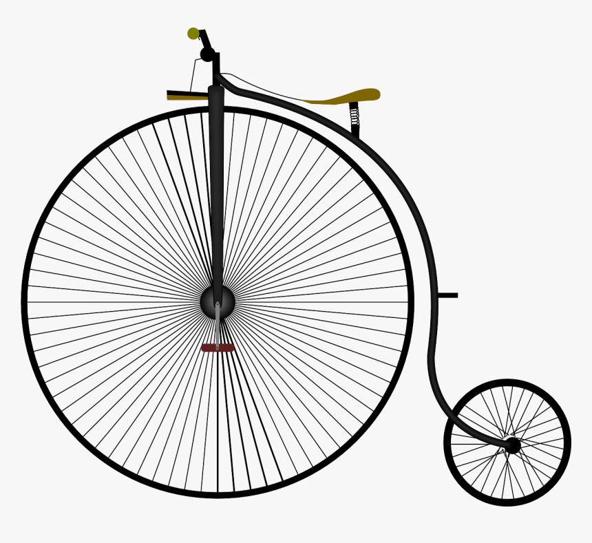 Penny Farthing Png, Transparent Png