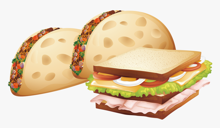 Chicken Nugget Hamburger French Fries Illustration - Sandwich Royalty Free, HD Png Download