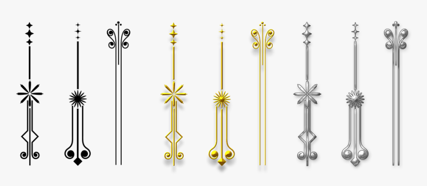 Victorian, Art Deco, Corner, Dividers, Frames, HD Png Download
