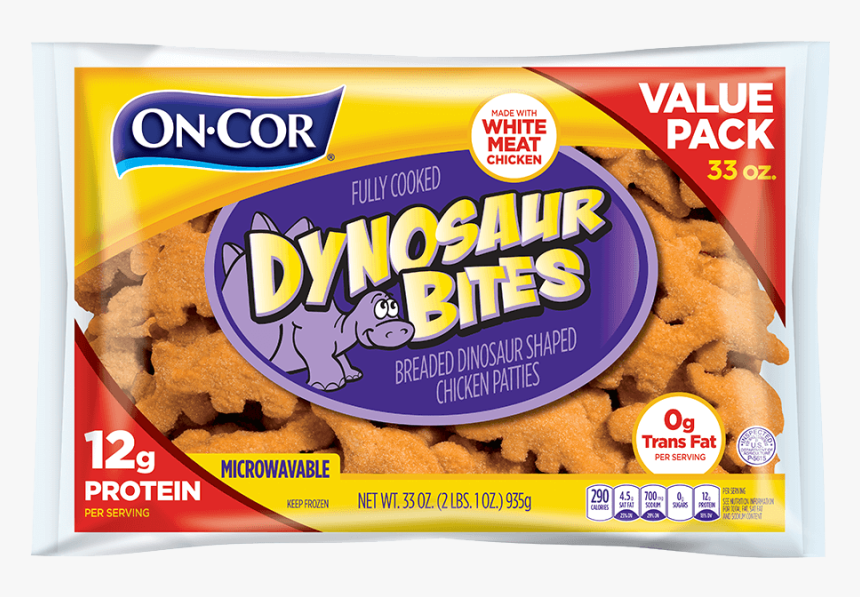 Dynosaur Bites - Value Pack - Cor Chicken Nuggets, HD Png Download