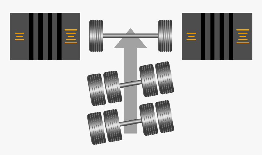 Front Tires Pointing Outward, HD Png Download
