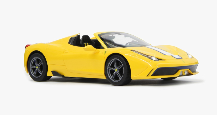 Land Car,automotive Design,yellow,motor Vehicle,coup�,ferrari - Ferrari Yellow, HD Png Download