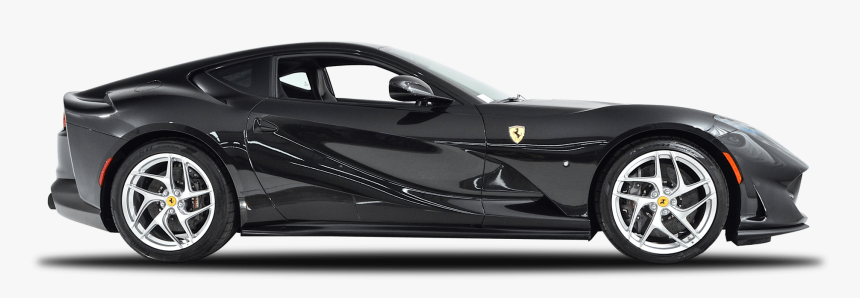 Ferrari Png Pic12 Superfast Png Clipart - Black Ferrari 812 Superfast, Transparent Png
