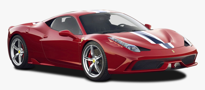 Red Ferrari 458 Speciale Car Png Image - 458 Speciale, Transparent Png