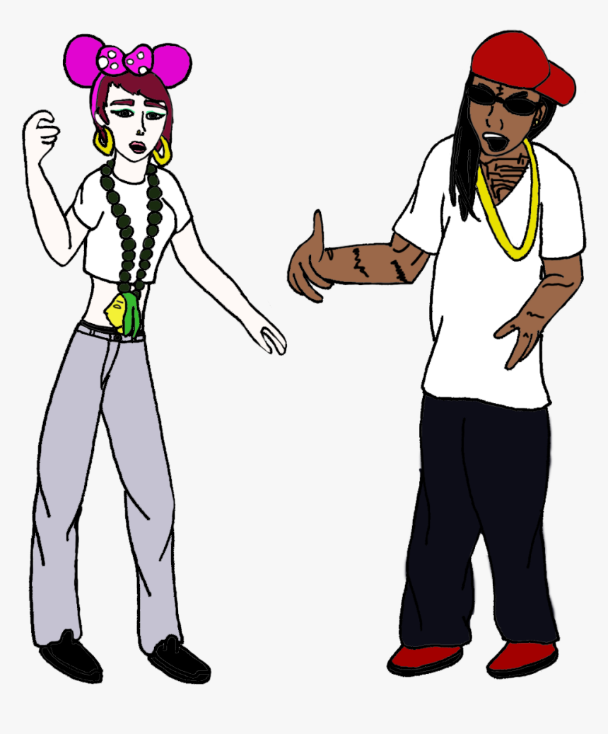 Lil Wayne Archives - Gucci Hat Cartoon, HD Png Download