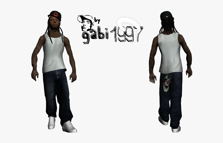 Lil Wayne V1 For Gta San Andreas - Lil Wayne Gta Sa, HD Png Download