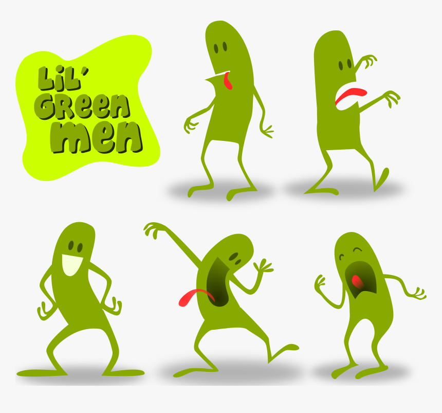 Lil - Lil Green Man, HD Png Download