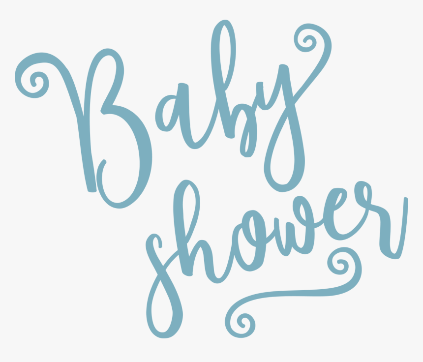 Baby Shower Svg Cut File - Baby Shower Logo Png, Transparent Png