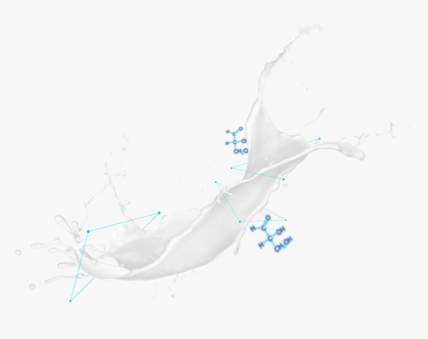 Splash De Leche Png - Milk Splash Black Background, Transparent Png