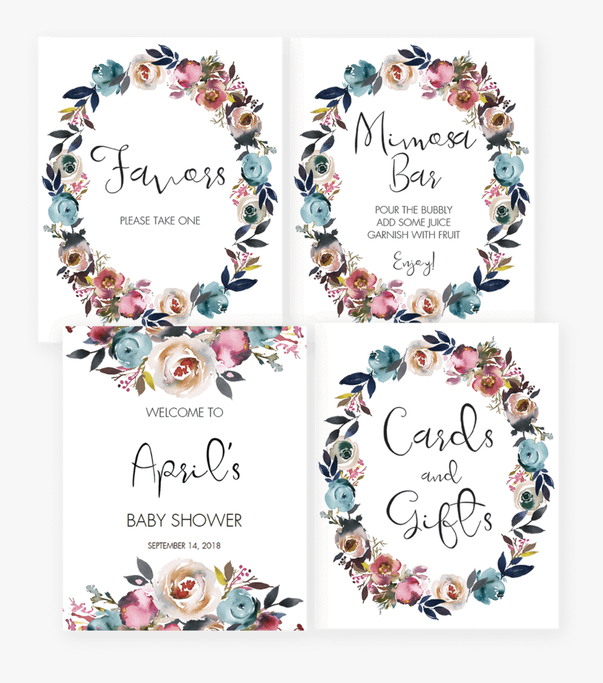 Boho Clipart Baby For - Baby Shower Printables Boho, HD Png Download