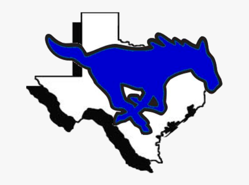 State Of Texas Outline , Png Download - City View Mustangs Logo, Transparent Png