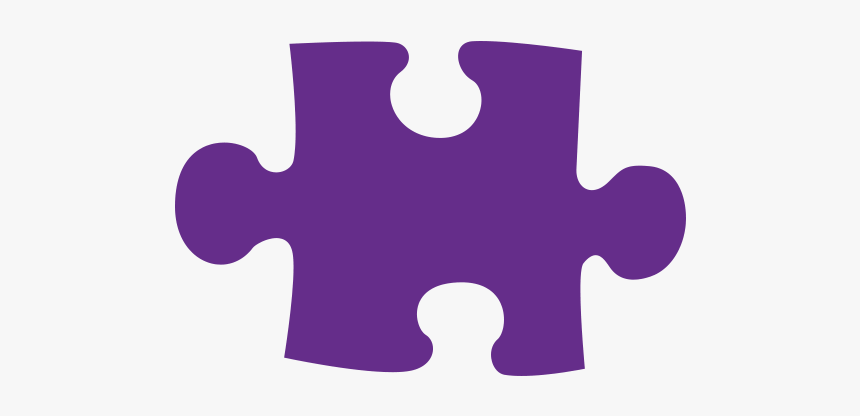 Puzzle Piece - Transparent Blue Puzzle Piece, HD Png Download
