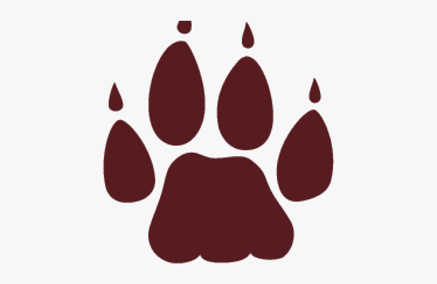 Texas State University Dog Texas State Bobcats Women - Texas State Bobcat Paw, HD Png Download