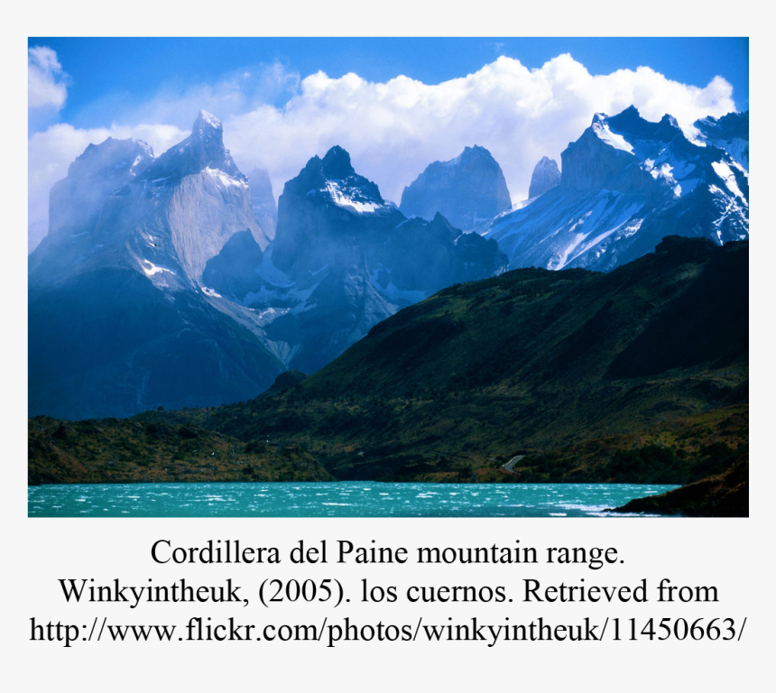 I Liked The Interesting Formation This Mountain Range - Torres Del Paine National Park, HD Png Download