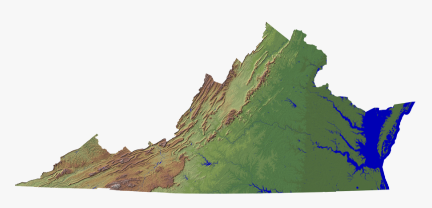 The Mountains Of Virginia, HD Png Download
