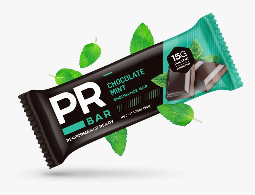 Chocolate Mint Gluten-free Protein Bar - Pr Bar Chocolate Mint, HD Png Download