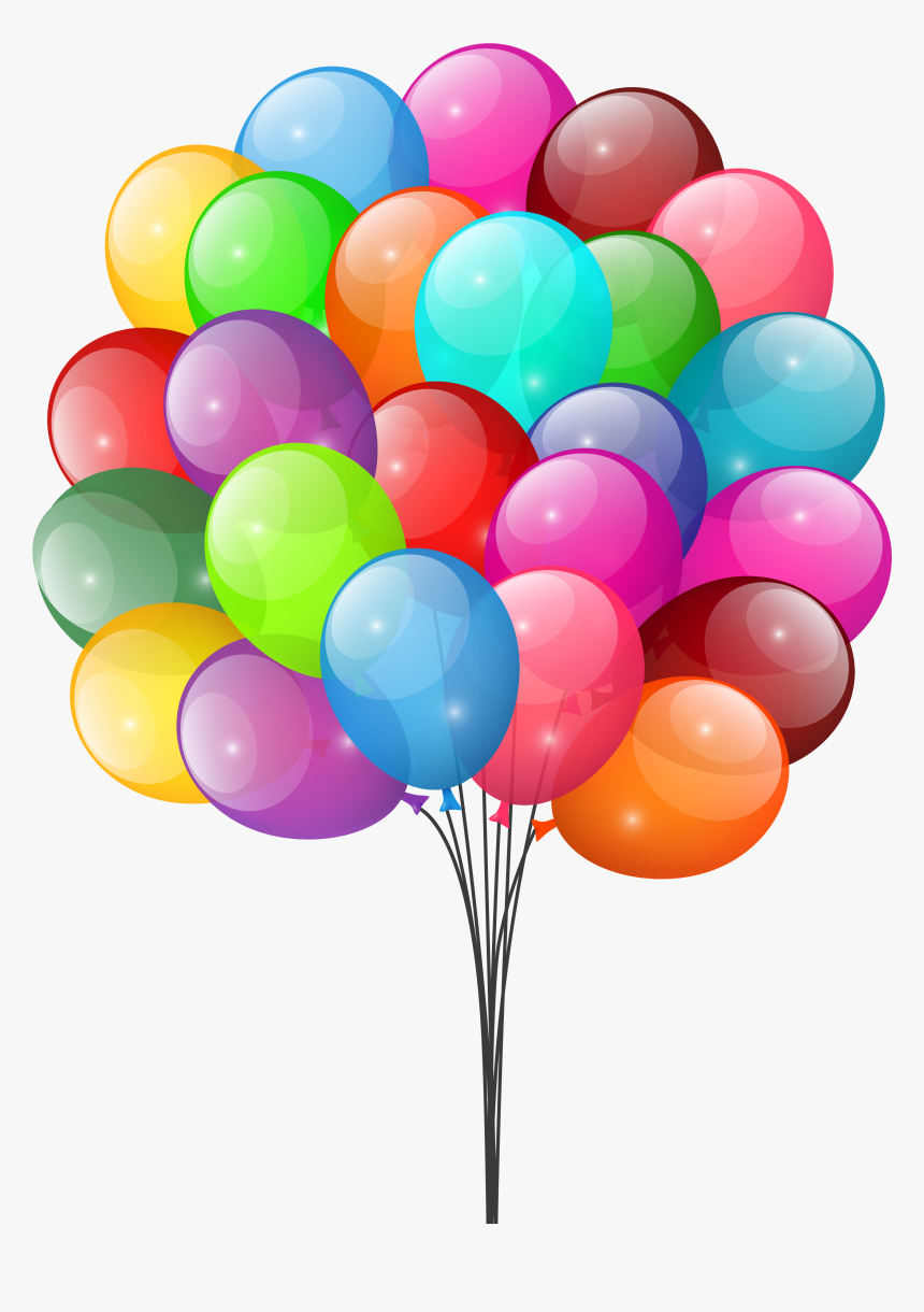 Free Balloons Cliparts Download - Real Balloons Png, Transparent Png