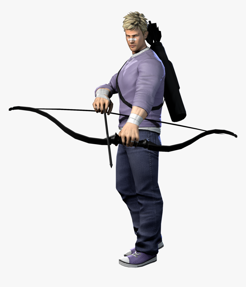 Marvel Heroes 2016 Clint Barton Iron Man Gambit Costume - Marvel Transparent Hawkeye, HD Png Download