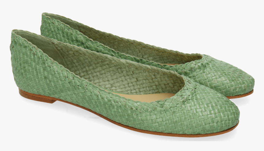 Ballet Pumps Kate 5 Woven Mint - Ballet Flat, HD Png Download