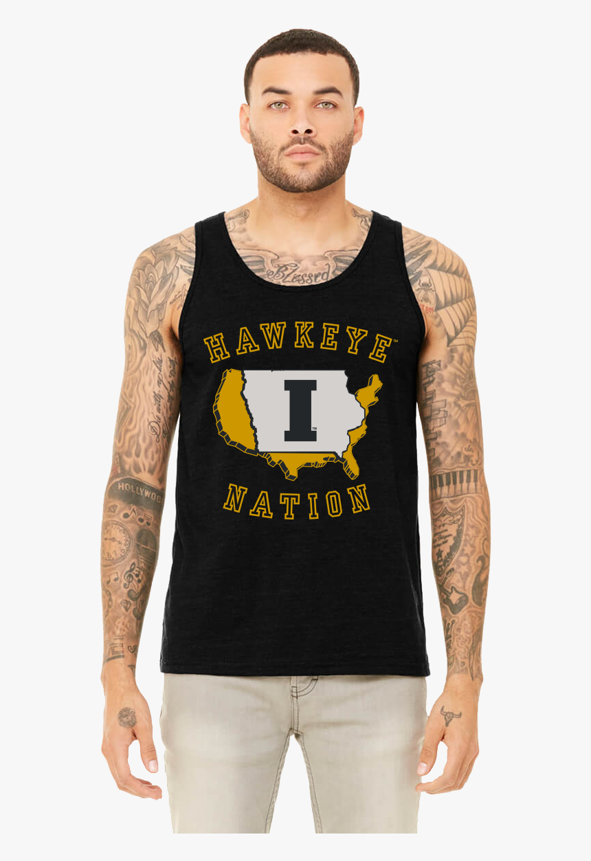 Uoiam3480 
 Class - Black Tank Top Graphic Mens, HD Png Download