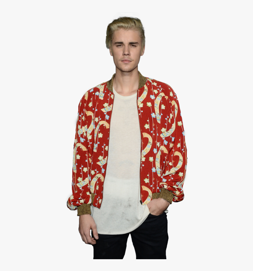 justin bieber red jacket