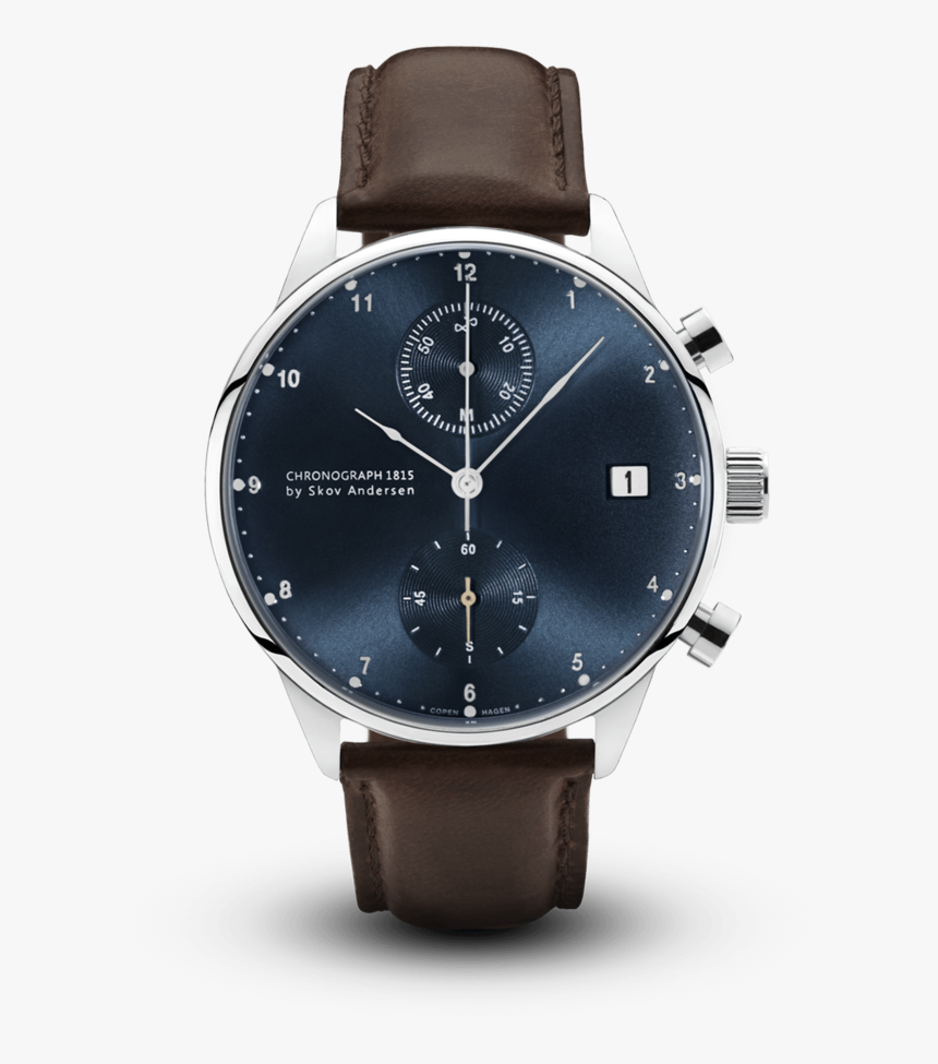 1815 Chronograph, Steel / Blue Sunray - 1815 Chronograph About Vintage, HD Png Download