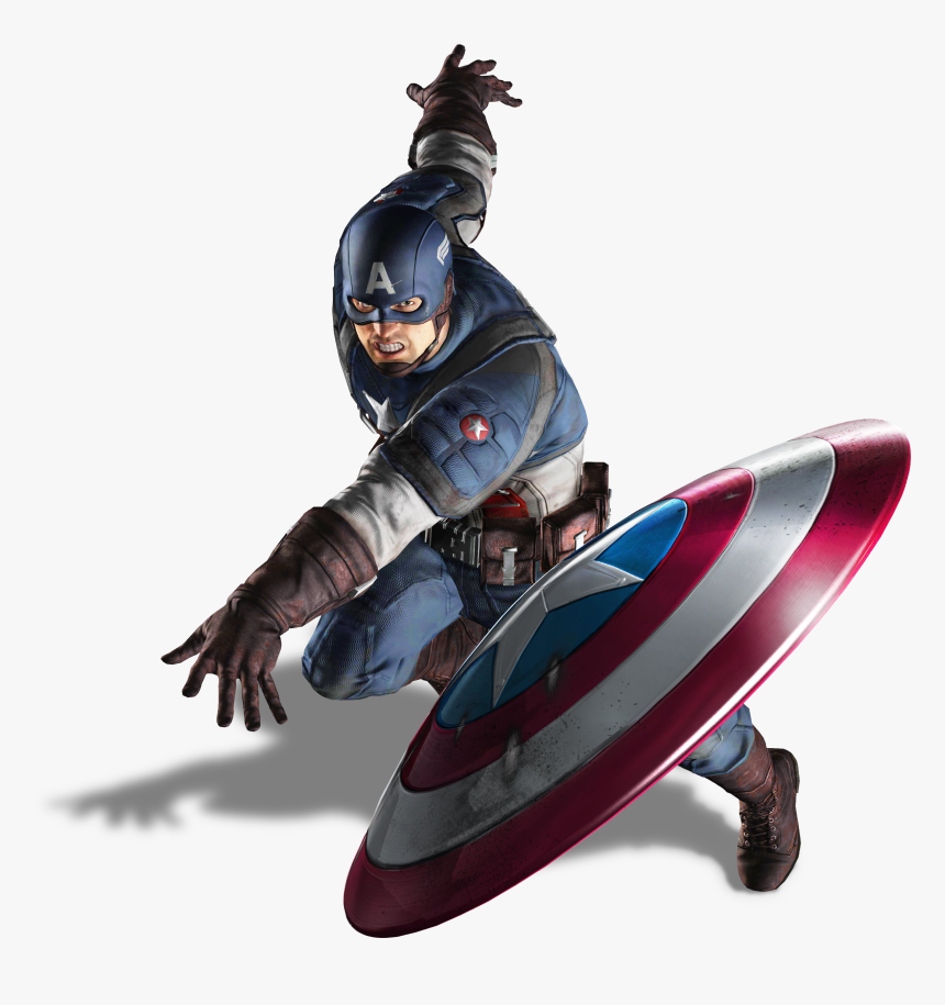 Nick Fury Hulk Soldier Hawkeye Black Clipart - Captain America Shield Attack, HD Png Download