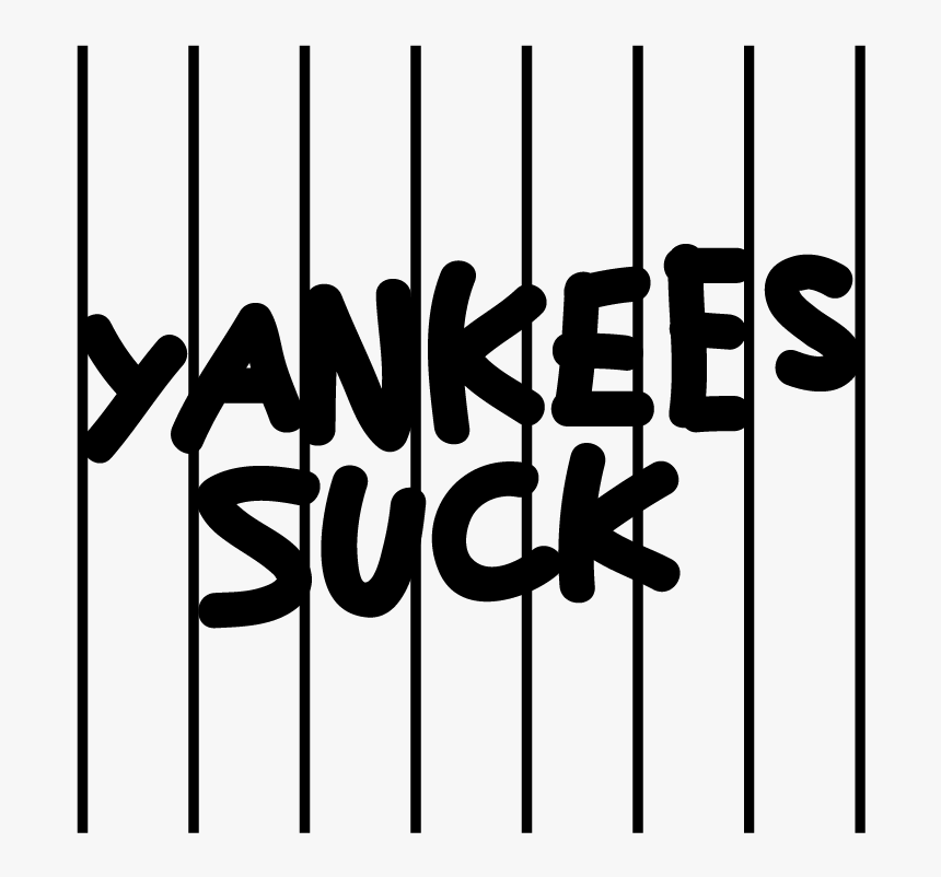 Yankees Suck - Calligraphy, HD Png Download