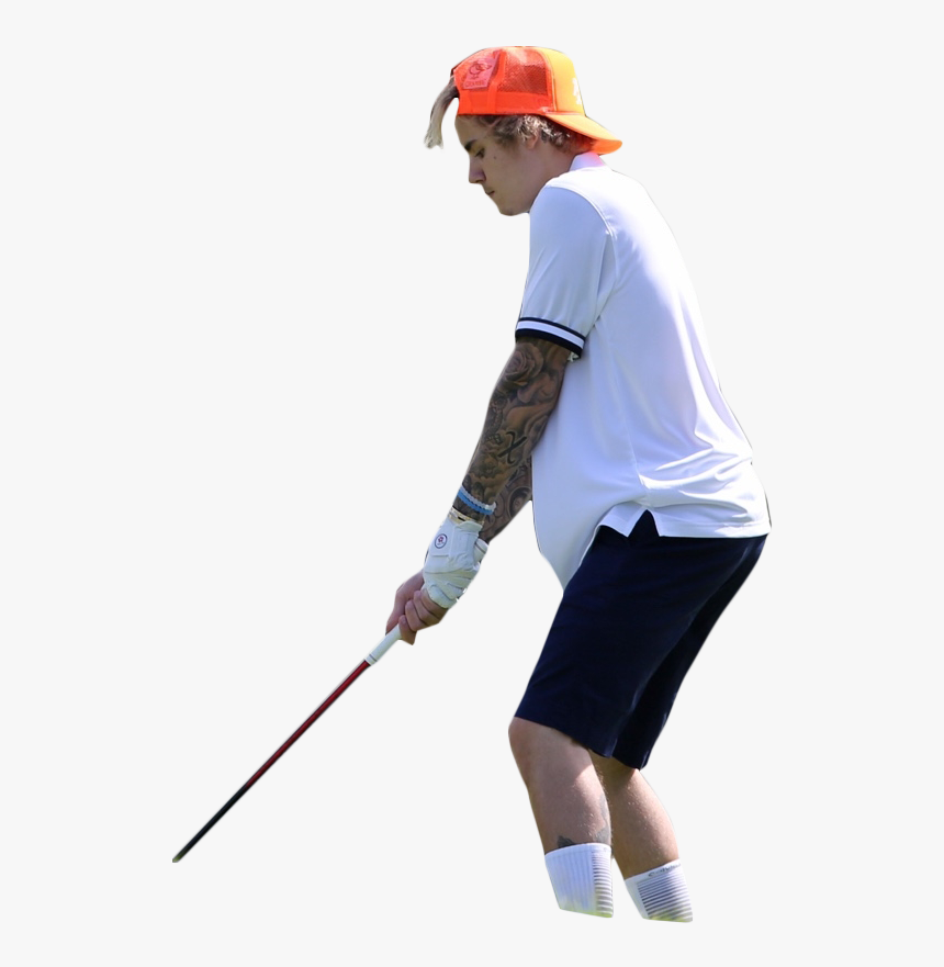 Justin Bieber Golfing Png - Golf, Transparent Png