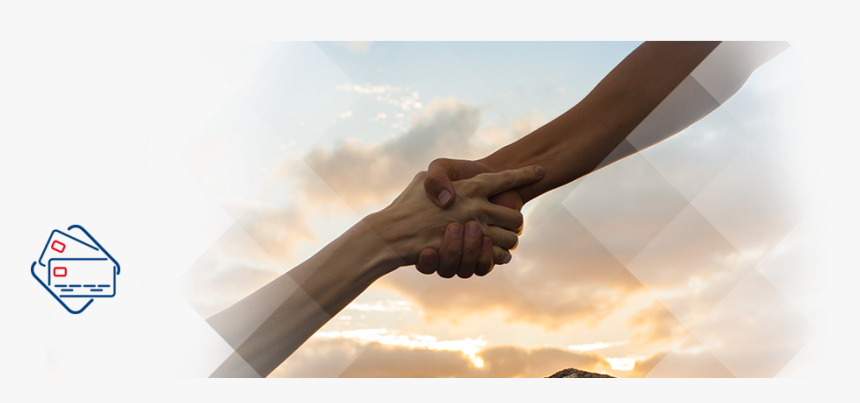 Transparent Hand Holding Card Png - Holding Hands, Png Download