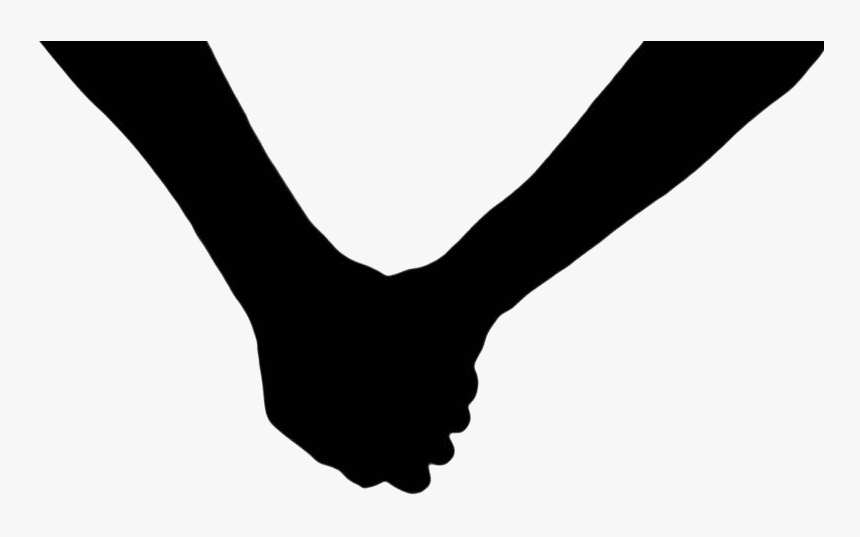 Holding Hands Png Download Image - Holding Hands Silhouette Png, Transparent Png