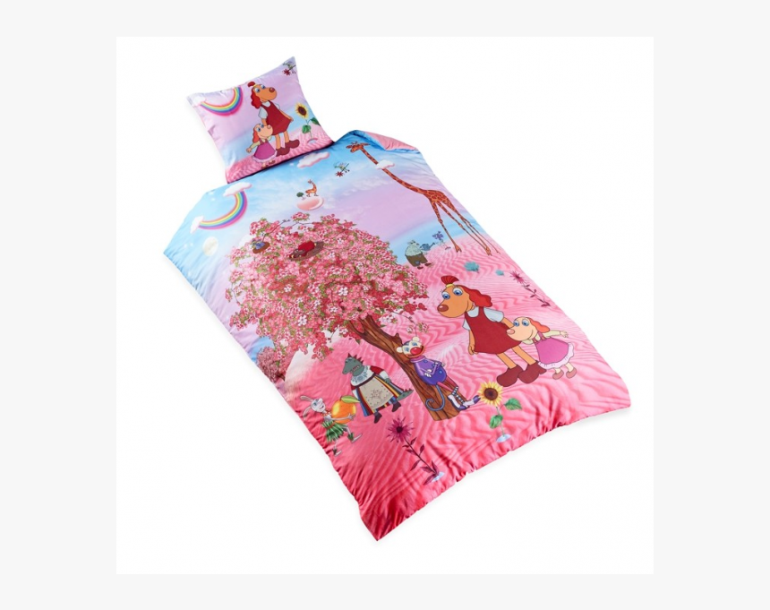 Single Bedsheet Lotte And The Cherry Blossom Tree - Lotte Voodipesu, HD Png Download
