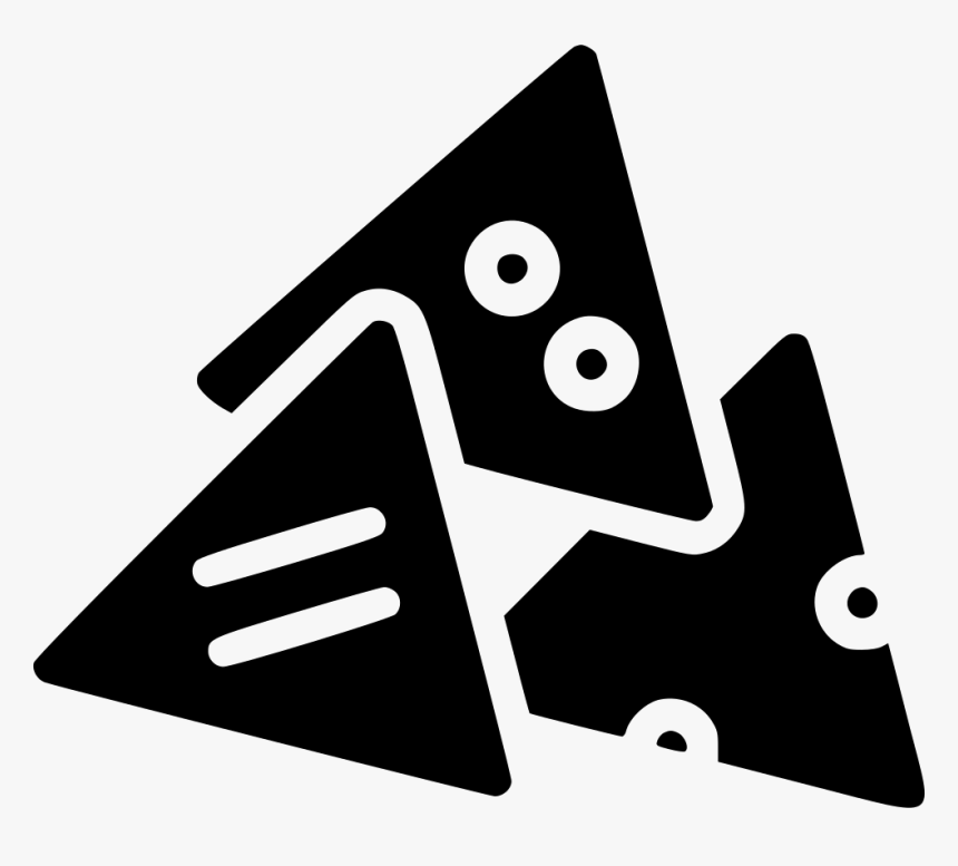 Nachos Mexican Snack Tortilla Chips Cheese - Snack Food Snacks Icon, HD Png Download