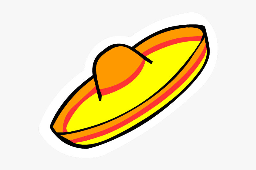 Sombrero Nachos - Clip Art Sombrero, HD Png Download