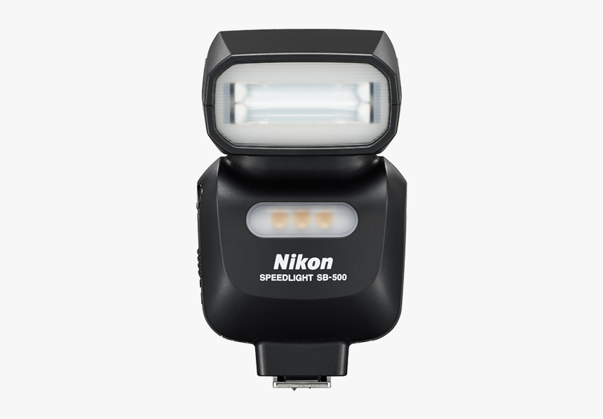 Nikon Sb500 Speedlight W/ Video Led Video 
 Title Nikon - Nikon Sb 500 Af Speedlight, HD Png Download