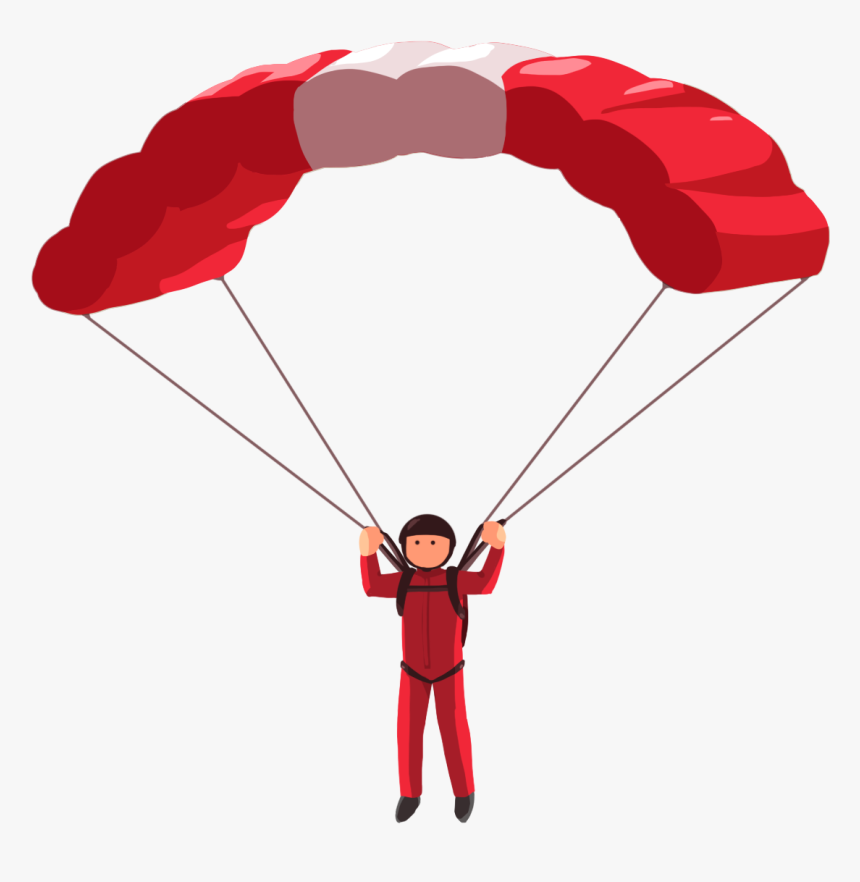 Parachute Png Transparent Image - Parachute Png Cartoon, Png Download