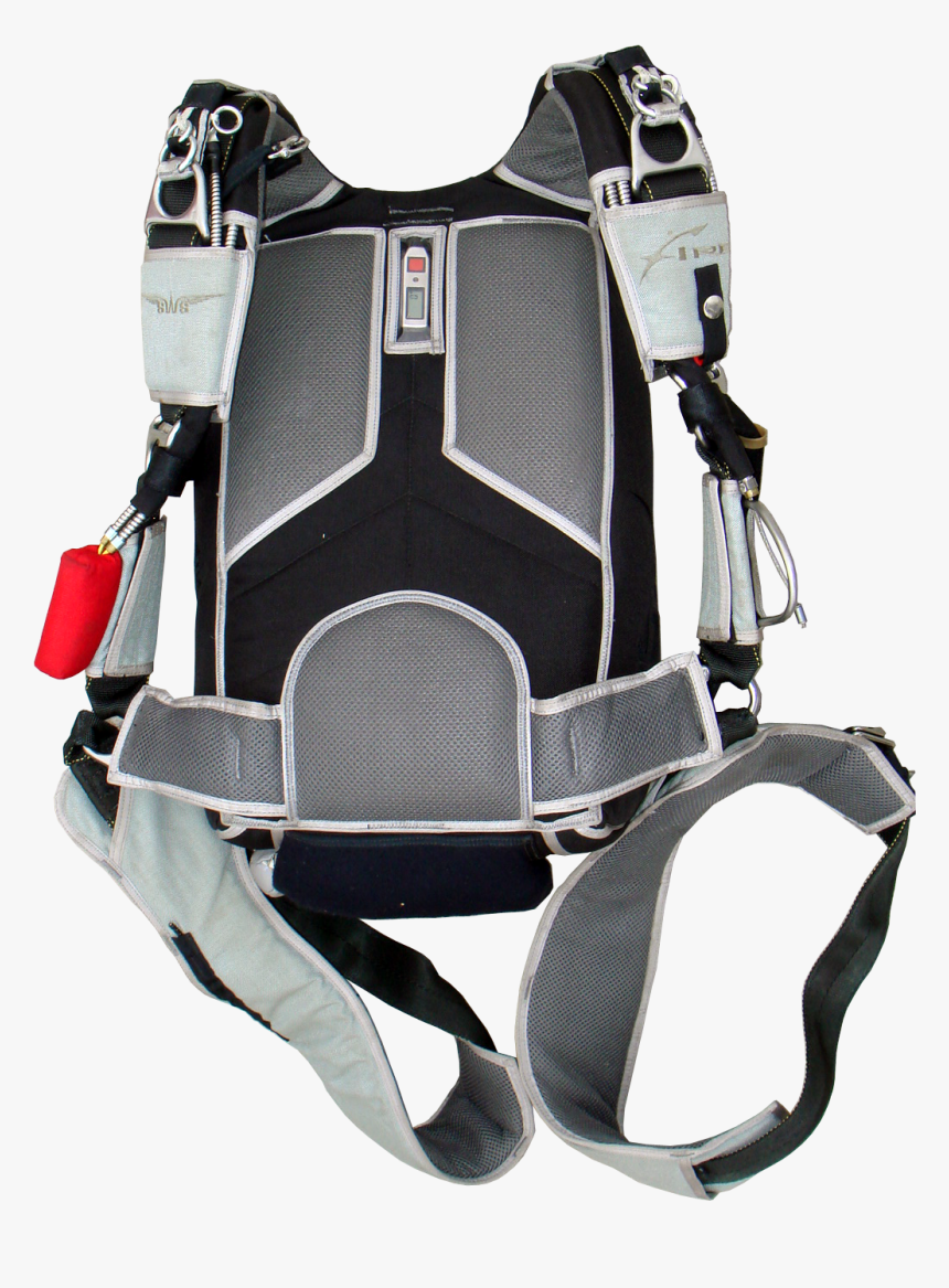 File - Parachute2 - Red Bull Stratos Gear, HD Png Download