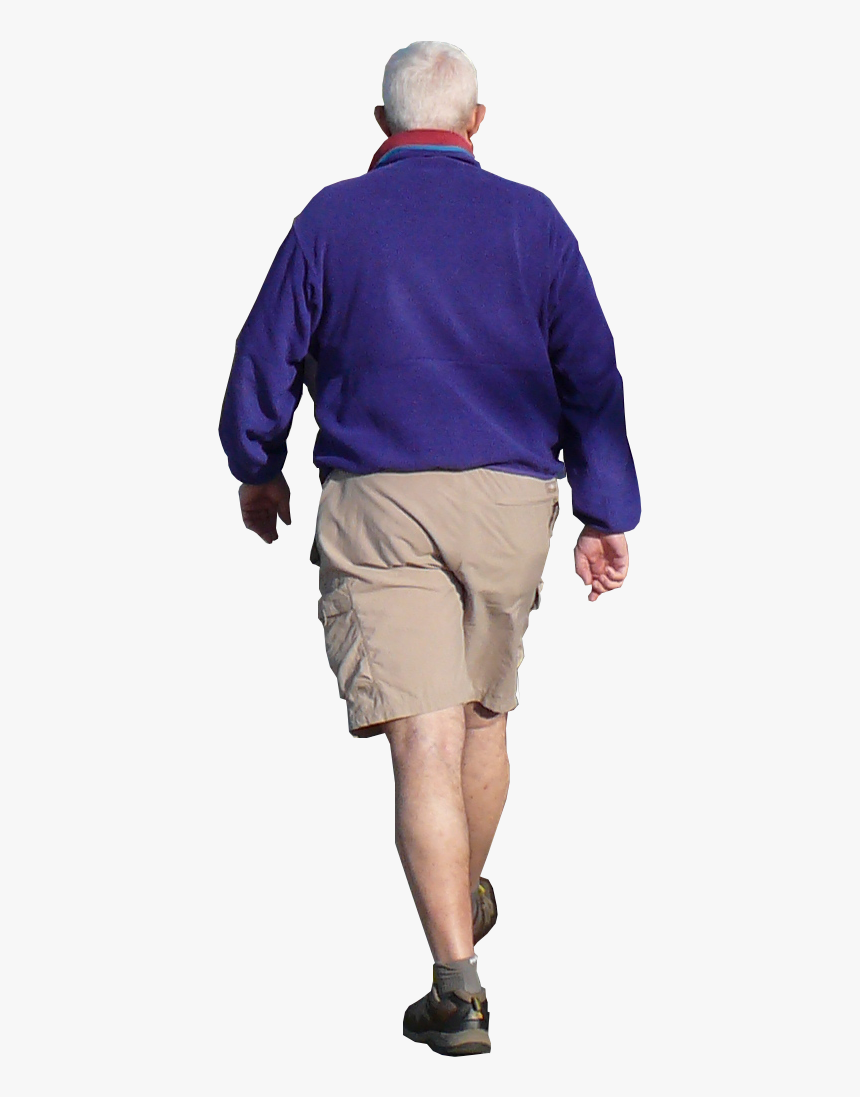 Imagenatives 0031 Man Walking Cutout - Hand, HD Png Download