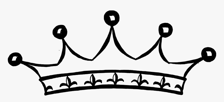 Crown Png Line Art, Transparent Png