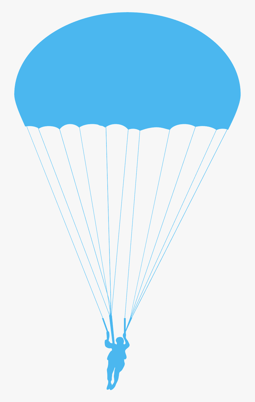 Parachuting, HD Png Download