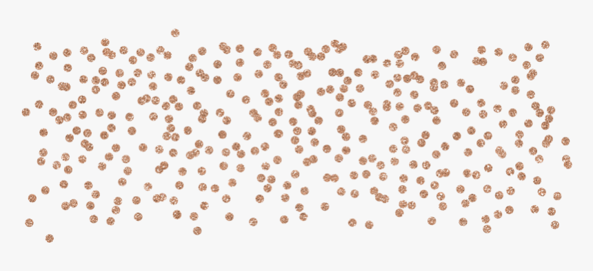 Sprinkles Clipart Confetti Transparent Background Png - Transparent Background Gold Dots Png, Png Download