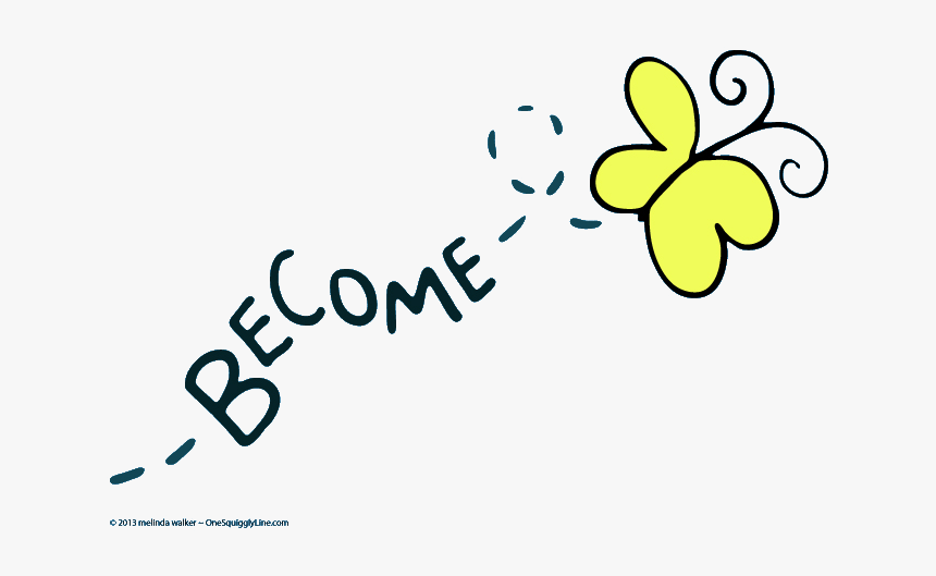 Become-butterfly - Website, HD Png Download