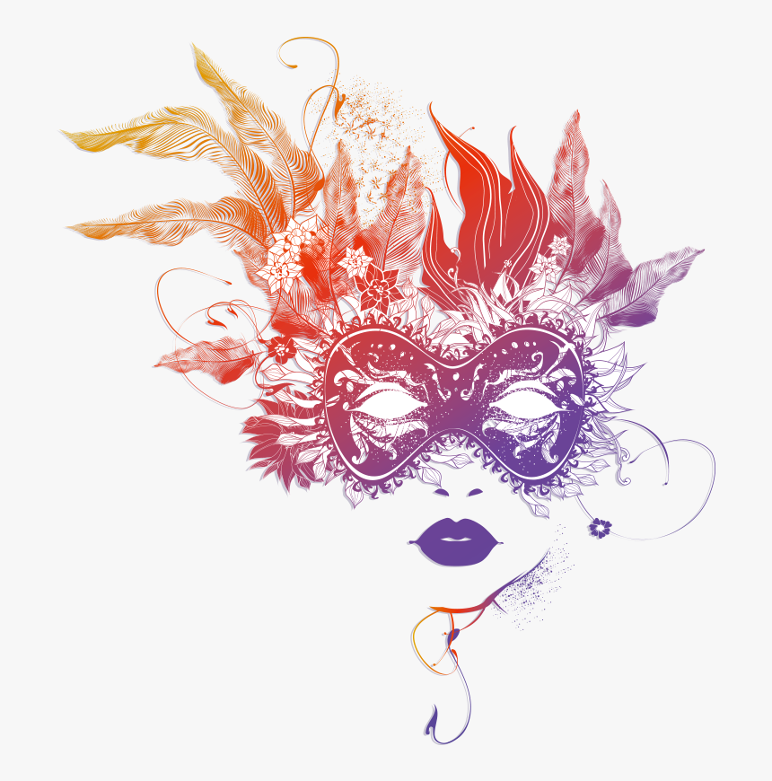 #masquerade #png #mask #girl #colors #cute #beautiful - Screen Sensation, Transparent Png