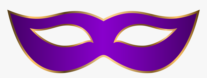 Transparent Masquerade Mask Clipart Png - Purple Carnival Mask Png, Png Download